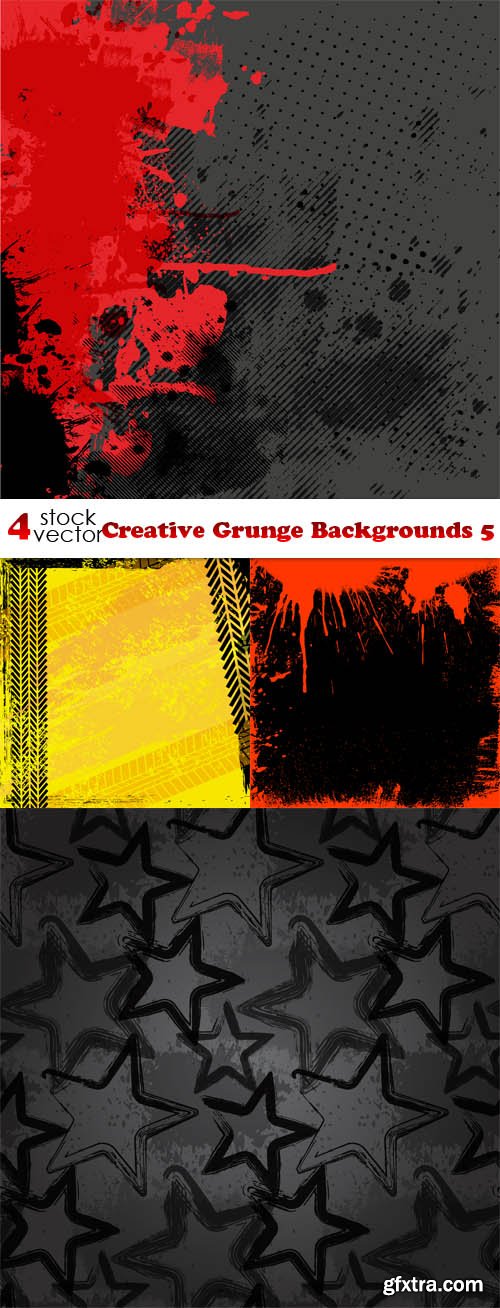 Vectors - Creative Grunge Backgrounds 5