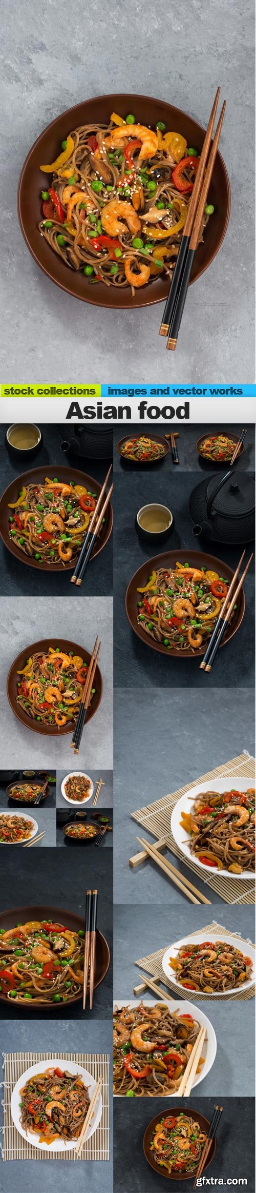 Asian food, 15 x UHQ JPEG