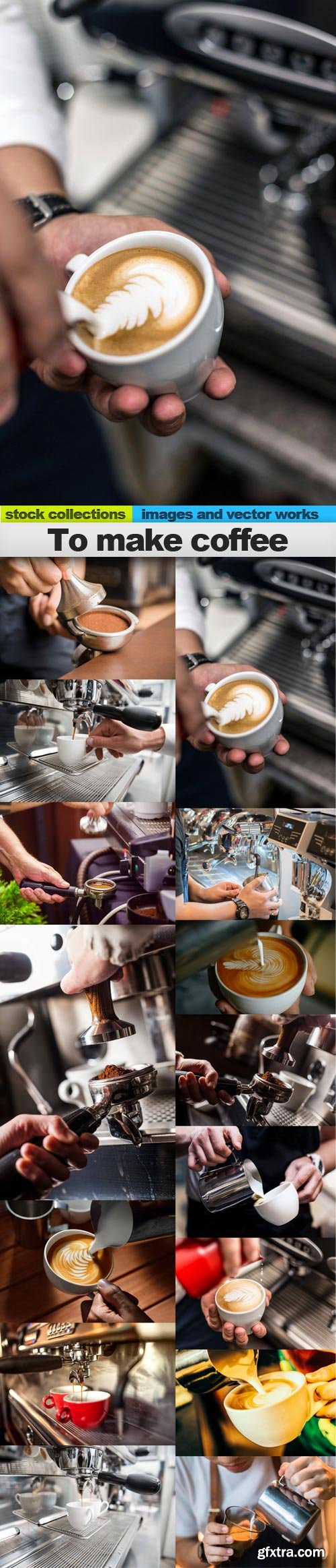 To make coffee, 15 x UHQ JPEG