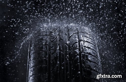 Collection of rain water wheel car winter tire tread pattern rubber tire 25 HQ Jpeg