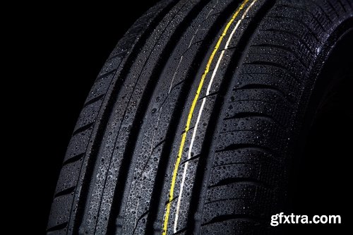 Collection of rain water wheel car winter tire tread pattern rubber tire 25 HQ Jpeg