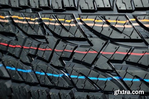 Collection of rain water wheel car winter tire tread pattern rubber tire 25 HQ Jpeg