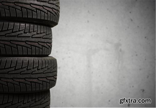 Collection of rain water wheel car winter tire tread pattern rubber tire 25 HQ Jpeg