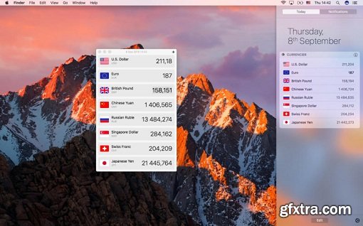 Currencier 2.1 (Mac OS X)