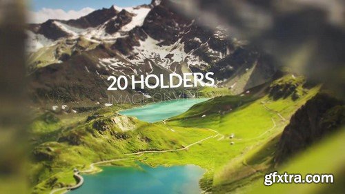 Cinematic Parallax Media Opener - After Effects Template