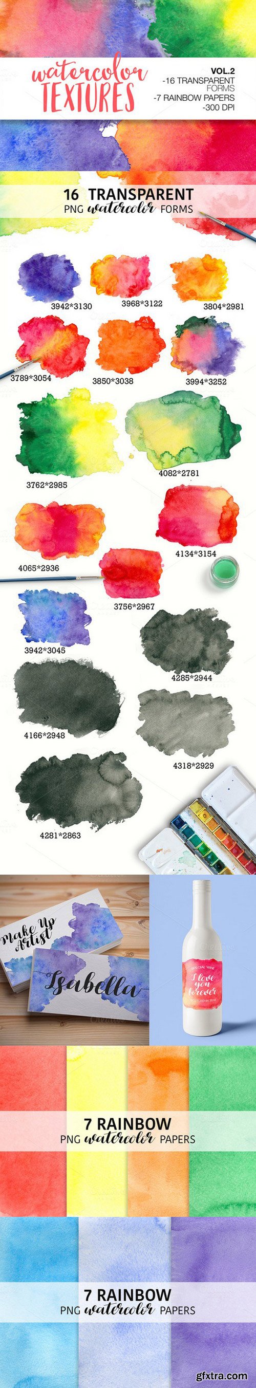 CM - WATERCOLOR TEXTURES VOL.2 866977