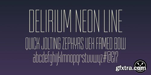 FTY DELIRIUM Font Family - 6 Fonts