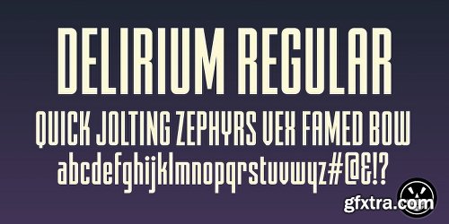 FTY DELIRIUM Font Family - 6 Fonts