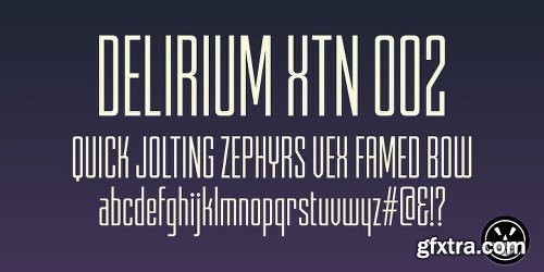 FTY DELIRIUM Font Family - 6 Fonts