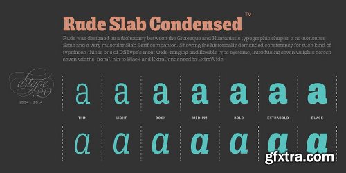 Rude Font Family - 14 Fonts