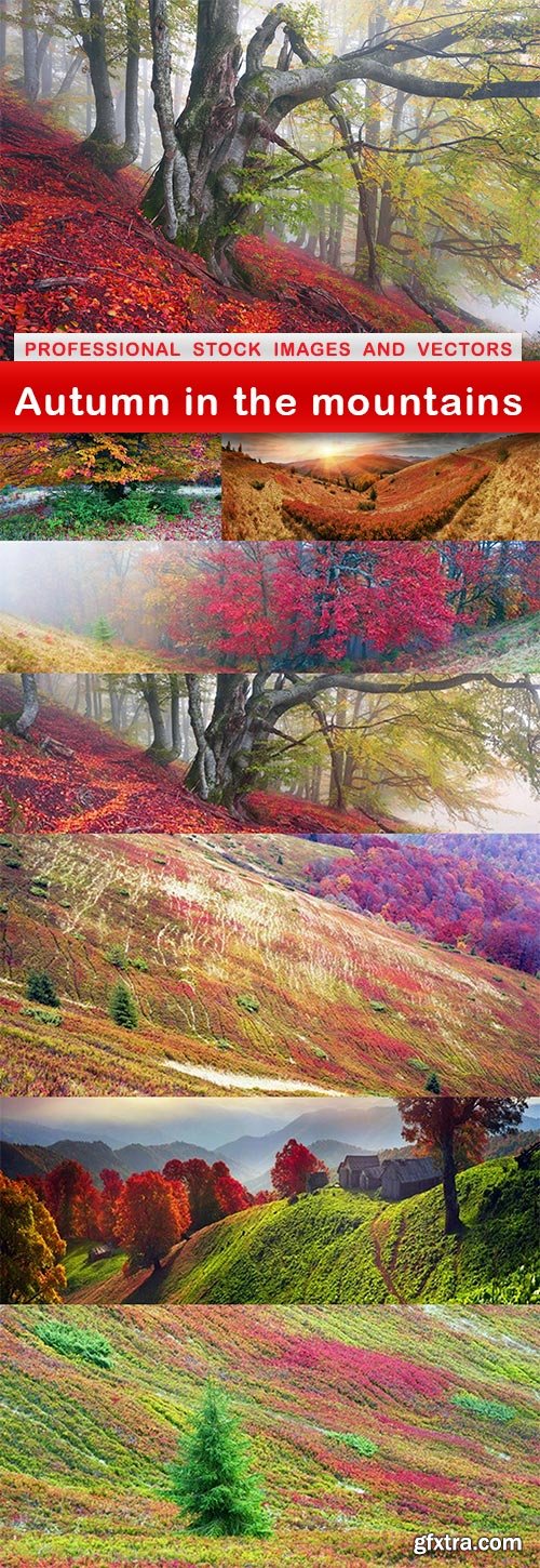 Autumn in the mountains - 8 UHQ JPEG