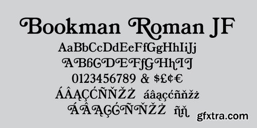 Bookman JF Pro Font Family - 2 Fonts