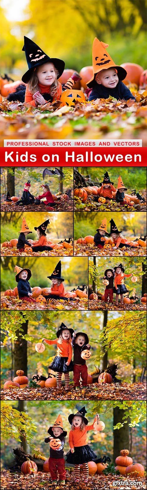 Kids on Halloween - 9 UHQ JPEG