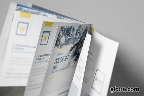 A4/A5 Brochure-Booklet Mockups