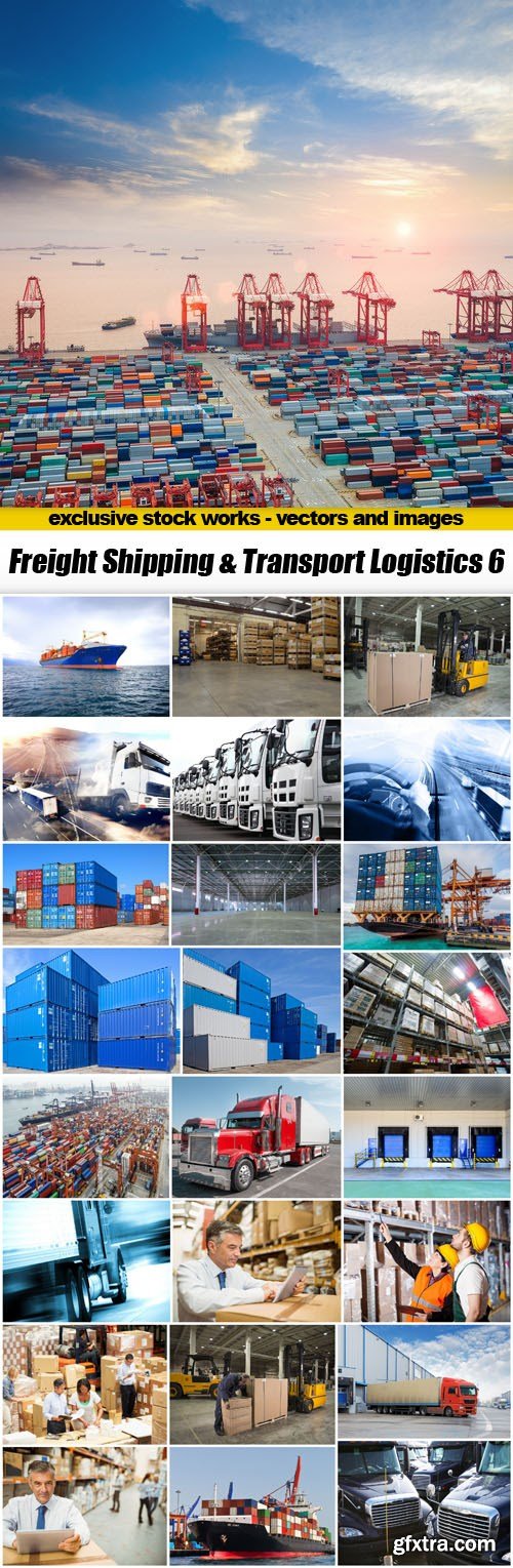 Freight Shipping & Transport Logistics 6 - 25xUHQ JPEG