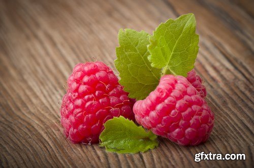 Raspberry Berries - 18xUHQ JPEG