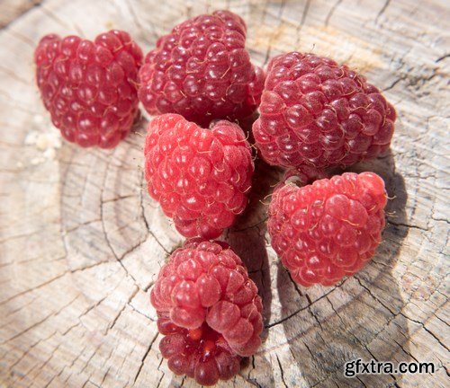 Raspberry Berries - 18xUHQ JPEG