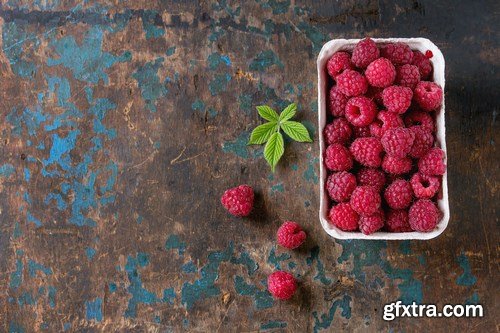 Raspberry Berries - 18xUHQ JPEG