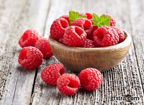 Raspberry Berries - 18xUHQ JPEG