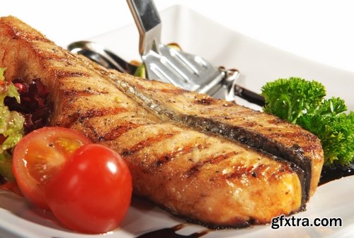 Collection steak grilled fish salmon tuna snapper 25 HQ Jpeg