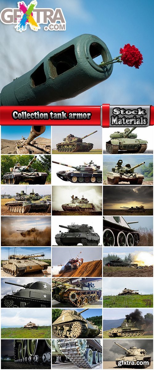 Collection tank armor cannon caterpillar drive 25 HQ Jpeg