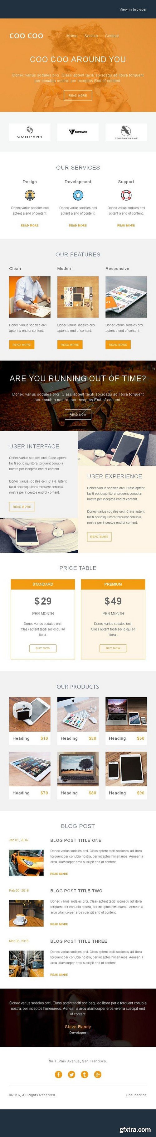 CM - 6 Email Templates Bundle-5 858335