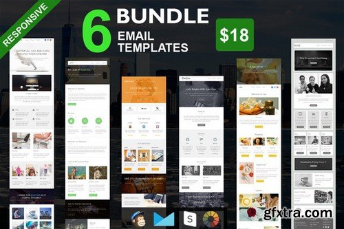 CM - 6 Email Templates Bundle-5 858335