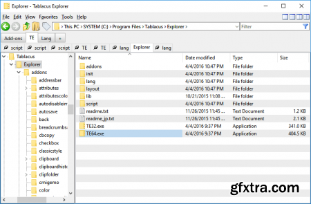 Tablacus Explorer v16.9.12 Portable