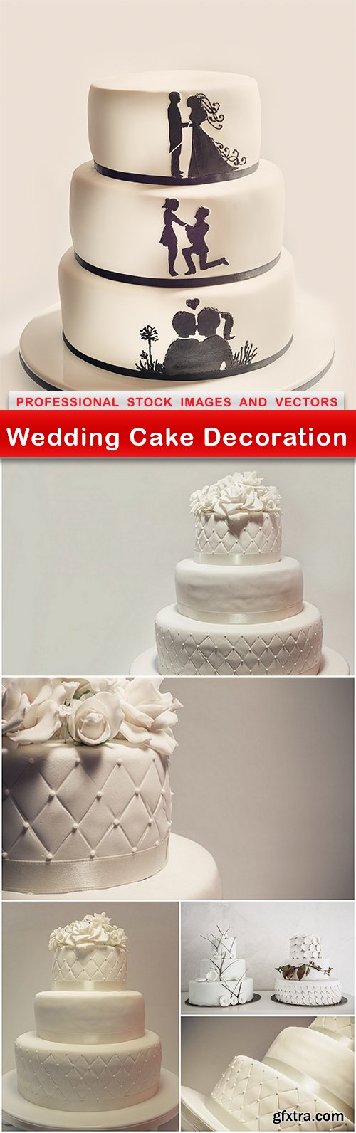 Wedding Cake Decoration - 6 UHQ JPEG