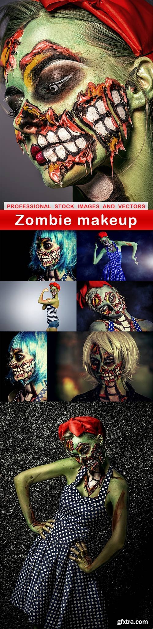 Zombie makeup - 8 UHQ JPEG