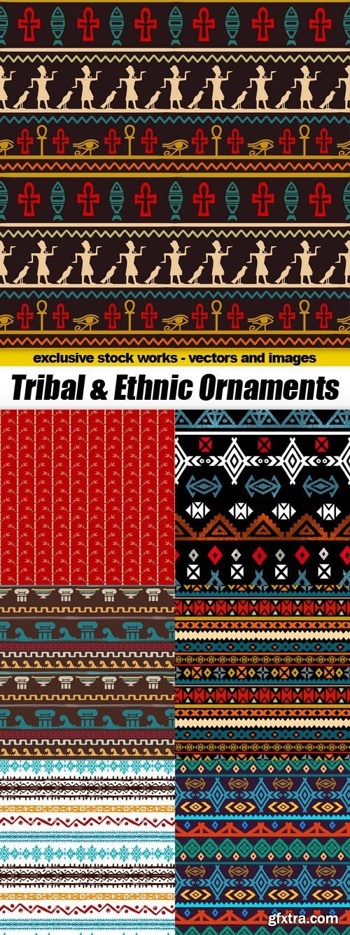 Tribal & Ethnic Ornaments - 15xEPS