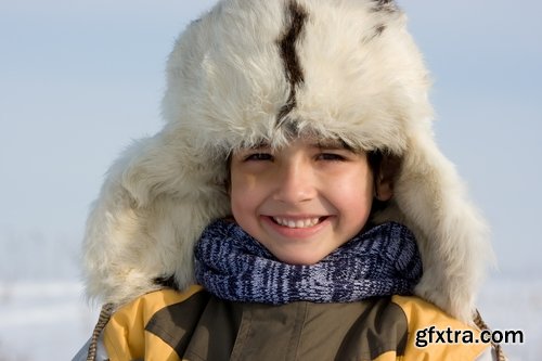 Collection teenage children child in warm clothes cap coat jacket 25 HQ Jpeg