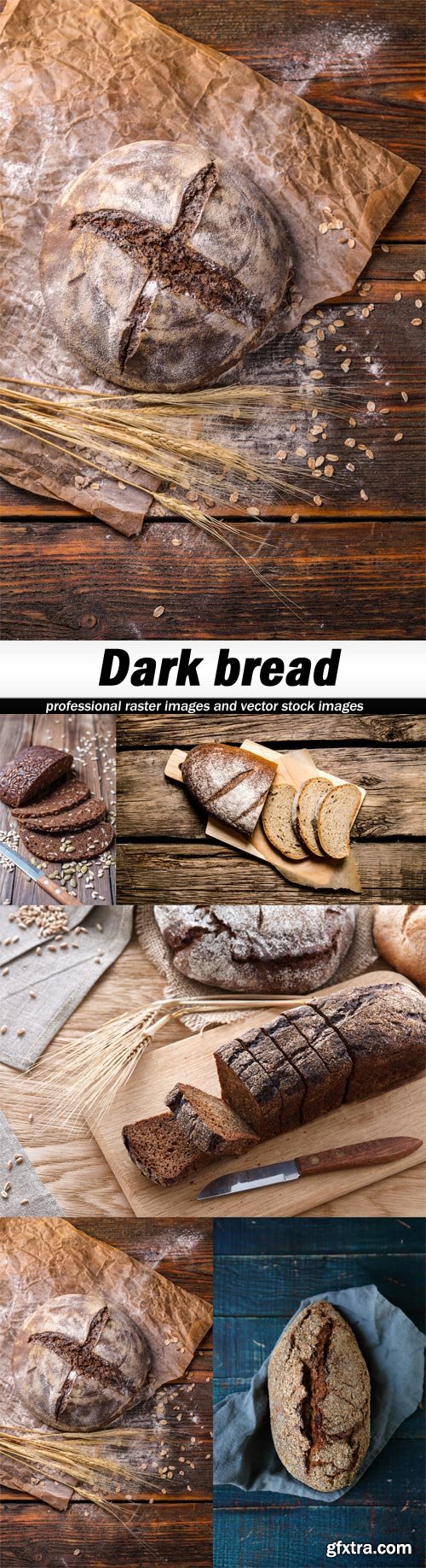 Dark bread - 5 UHQ JPEG