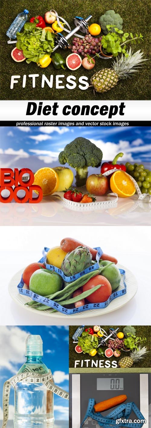 Diet concept - 5 UHQ JPEG