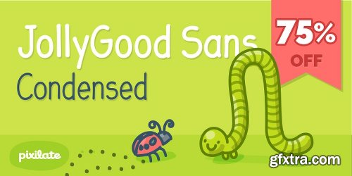 JollyGood Sans Condensed Font Family - 9 Fonts