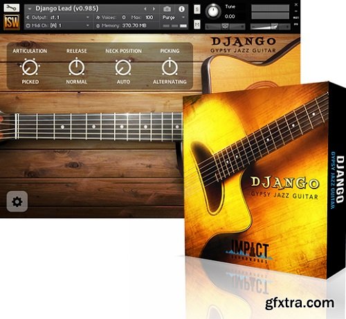 Impact Soundworks Django Gypsy Jazz Guitar KONTAKT-ADW