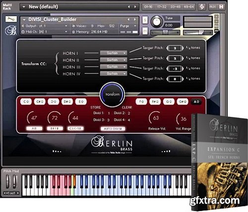 Orchestral Tools Berlin Brass EXP C SFX French Horns v2.1 KONTAKT-PiRAT