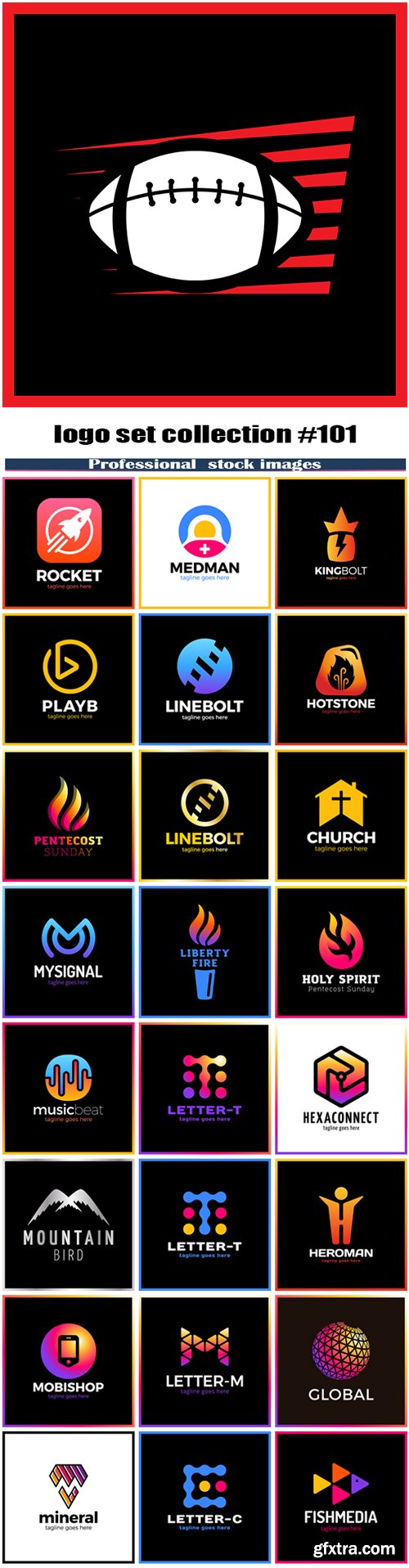 logo set collection #101