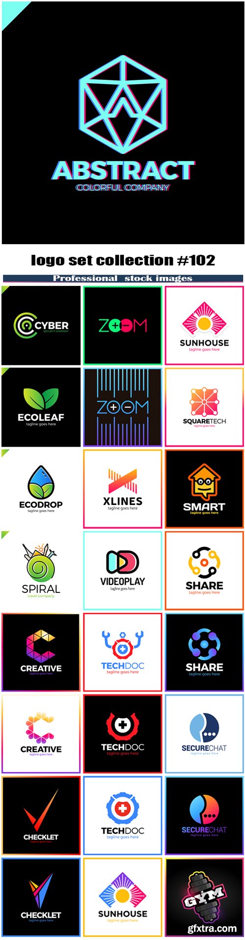 logo set collection #102