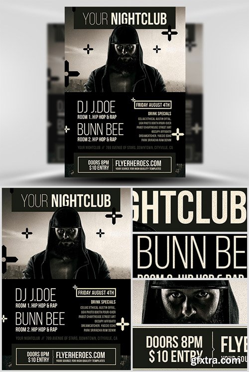 Urban Club Flyer Template