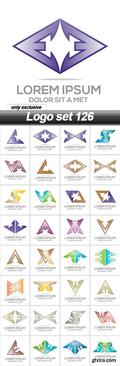 Logo set 126 - 32 EPS