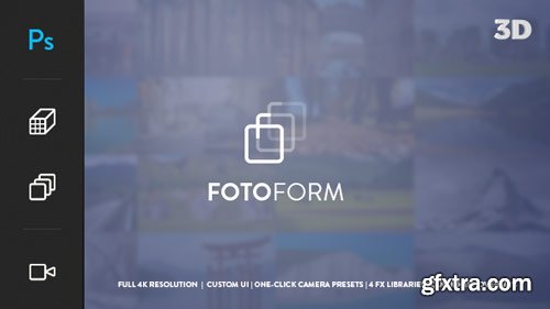 Videohive - FotoForm - Procedural 4K 3D Photo Animator - 17850213