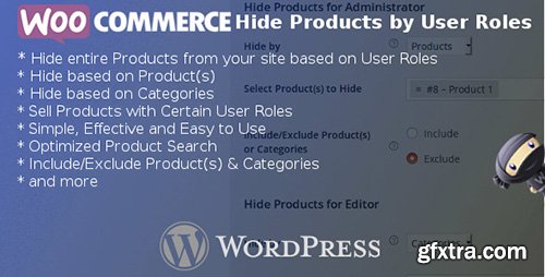 CodeCanyon - WooCommerce Hide Products by User Roles v3.7 - 8028838