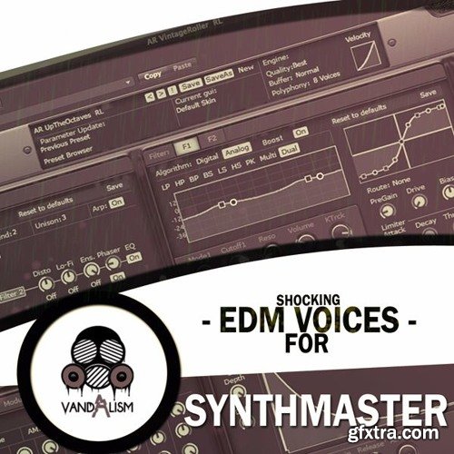 Vandalism Shocking EDM Voices For KV331 AUDiO SYNTHMASTER-DISCOVER