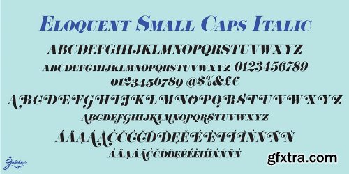 Eloquent JF Pro Font Family - 5 Fonts