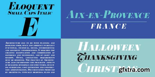 Eloquent JF Pro Font Family - 5 Fonts