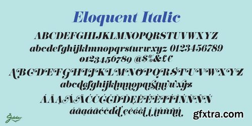 Eloquent JF Pro Font Family - 5 Fonts