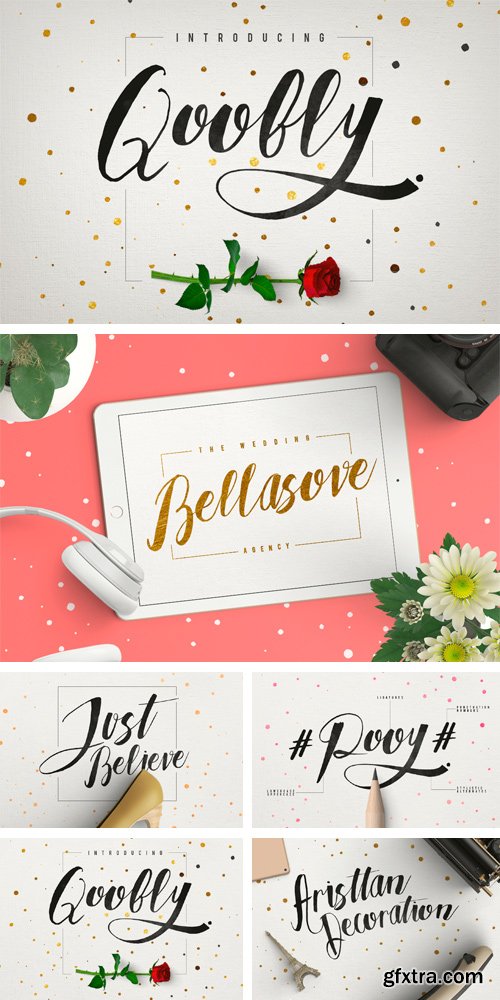 CM 892187 - Qoobly Typeface