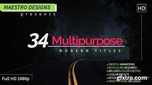 Videohive Multipurpose Modern Titles 16530472