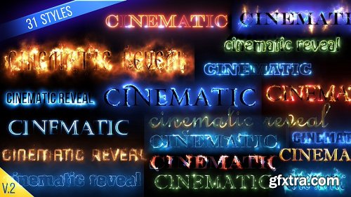 Videohive Cinematic Text Styles Pack 16993384